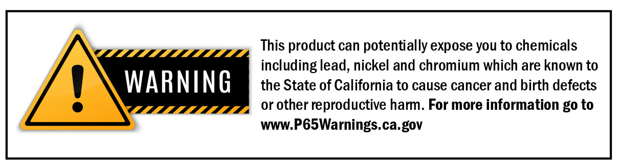 Prop65 Warning